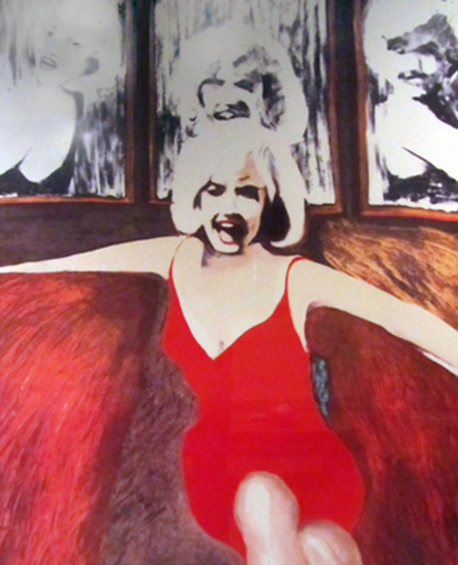 Marilyn in Red AP 1995 Photography by James F. Gill Marilyn in Red AP 1995 Photography by James F. Gill