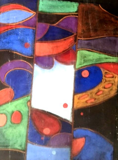 Untitled Painting 1960 26x22 Original Painting - James Groody Untitled Painting 1960 26x22 Original Painting - James Groody