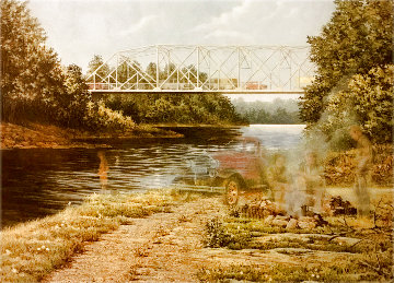 Different Times 1990 Limited Edition Print - James Lumbers Different Times 1990 Limited Edition Print - James Lumbers
