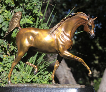 Arabian Dream Bronze Sculpture 2010 14 in Sculpture - J. Anne Butler Arabian Dream Bronze Sculpture 2010 14 in Sculpture - J. Anne Butler
