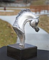 Reflection - Equine Head Study Bronze Sculpture 2014 11 in Sculpture by J. Anne Butler - 0 Reflection - Equine Head Study Bronze Sculpture 2014 11 in Sculpture by J. Anne Butler - 0