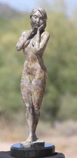 Grace Female Nude Bronze Sculpture 17 in Sculpture - J. Anne Butler Grace Female Nude Bronze Sculpture 17 in Sculpture - J. Anne Butler
