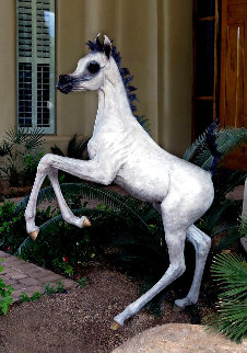 Layla B Equine Life Size Horse Bronze 2016 72 in Sculpture - J. Anne Butler Layla B Equine Life Size Horse Bronze 2016 72 in Sculpture - J. Anne Butler
