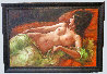 Untitled Nude 29x41 Original Painting by Leo Jansen - 1