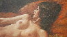 Untitled Nude 29x41 Original Painting by Leo Jansen - 2