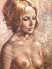 Melanie 26x44 - Huge Original Painting by Leo Jansen - 3