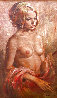 Melanie 26x44 - Huge Original Painting by Leo Jansen - 0