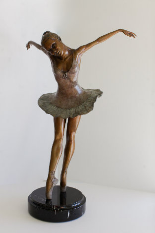 Petite Danseuse Bronze Sculpture 1997 24 in Sculpture - Mario Jason