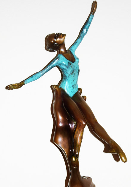 Inspiration Bronze Sculpture 1987 29 in Sculpture by Mario Jason