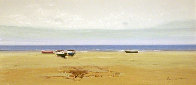Morning Haze 2003 14x30 Original Painting by Jose Barbera - 0 Morning Haze 2003 14x30 Original Painting by Jose Barbera - 0