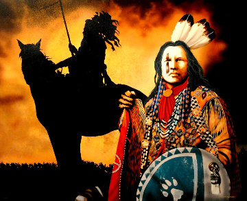Ghost Dance Revelations 1998 Limited Edition Print - J.D. Challenger Ghost Dance Revelations 1998 Limited Edition Print - J.D. Challenger