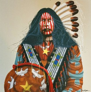 Star Hawk 1996 Limited Edition Print - J.D. Challenger Star Hawk 1996 Limited Edition Print - J.D. Challenger