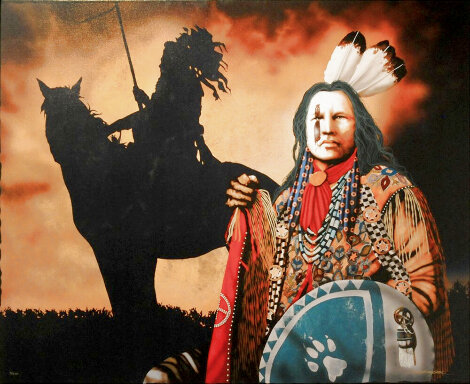 Ghost Dance Revelations 1998 - Huge Limited Edition Print - J.D. Challenger