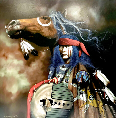War Ponies AP 1996 Limited Edition Print - J.D. Challenger