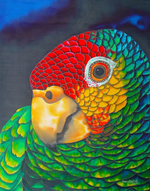 Parrot Limited Edition Print by Daniel Jean-Baptiste