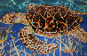 Hawksbill and Triggers 2000 26x43 Limited Edition Print by Daniel Jean-Baptiste - 0