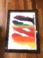 Phenomena Tibetan Ladder 1980 Limited Edition Print by Paul Jenkins - 1 Phenomena Tibetan Ladder 1980 Limited Edition Print by Paul Jenkins - 1