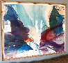 Light Graphic 1972 - Huge Lithograph Limited Edition Print by Paul Jenkins - 1