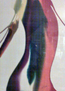Phenomena Salome Slope Watercolor 1973 30x23 Watercolor - Paul Jenkins