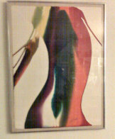 Phenomena Salome Slope Watercolor 1973 30x23 Watercolor by Paul Jenkins - 1 Phenomena Salome Slope Watercolor 1973 30x23 Watercolor by Paul Jenkins - 1
