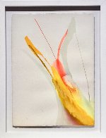 Phenomena High Ride 1964 Watercolor 34x26 Original Painting by Paul Jenkins - 1 Phenomena High Ride 1964 Watercolor 34x26 Original Painting by Paul Jenkins - 1
