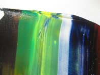 Phenomena Visor Star 1981 37x41 Super Huge Original Painting by Paul Jenkins - 1 Phenomena Visor Star 1981 37x41 Super Huge Original Painting by Paul Jenkins - 1