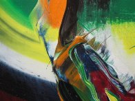 Phenomena Visor Star 1981 37x41 Super Huge Original Painting by Paul Jenkins - 2 Phenomena Visor Star 1981 37x41 Super Huge Original Painting by Paul Jenkins - 2
