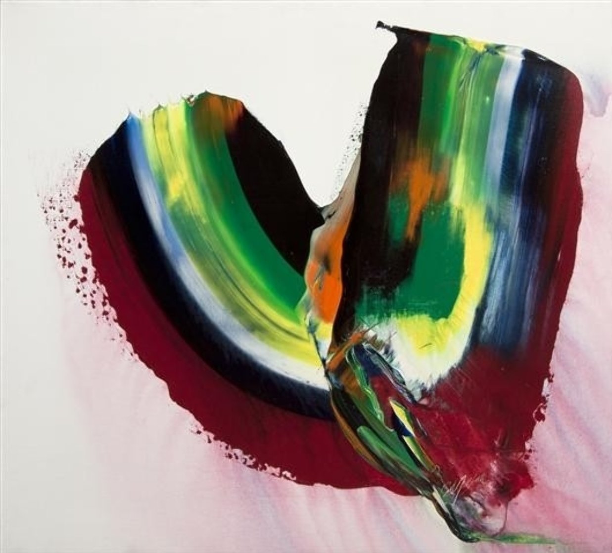 Phenomena Visor Star 1981 37x41 Super Huge Original Painting by Paul Jenkins Phenomena Visor Star 1981 37x41 Super Huge Original Painting by Paul Jenkins