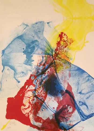 Phenomena Katherine Wheel 1969 Limited Edition Print by Paul Jenkins Phenomena Katherine Wheel 1969 Limited Edition Print by Paul Jenkins