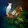 Bird of Paradise 50x50 - Huge Original Painting by Gary and Kathwren Jenkins - 0
