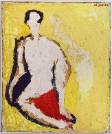 Untitled Painting 51x44 Original Painting by Alfred Julio Jensen - 1 Untitled Painting 51x44 Original Painting by Alfred Julio Jensen - 1