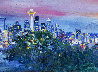Seattle Sunset 2014 20x55 - Washington Original Painting by Jerry Blank - 0