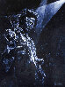 Jimi in Black 2018 48x36 - Huge - Music Original Painting by Jerry Blank - 0