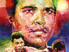 Muhammad Ali Versus Joe Frasier 2009 24x20 Original Painting by Jerry Blank - 1