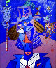 Payaso 2000 36x32 Original Painting by Jesus Fuertes - 0
