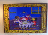 Children At Play 2000 70x48 Huge - Mural Size Original Painting by Jesus Fuertes - 1