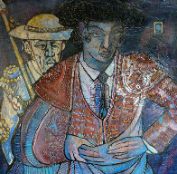 El Torero 40x40 Original Painting by Jesus Fuertes - 0 El Torero 40x40 Original Painting by Jesus Fuertes - 0