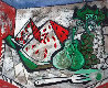 Frutus Sugestivas 1991 24x20 Original Painting by Jesus Fuertes - 0 Frutus Sugestivas 1991 24x20 Original Painting by Jesus Fuertes - 0