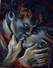 Lovers 1994 37x31 Original Painting by Jett Jackson - 0