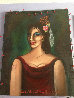 Rosa When She Wuz Happy 1988 38x30 Original Painting by Jett Jackson - 1