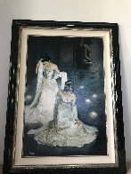 Dancers 1998 Limited Edition Print by Jia Lu - 2 Dancers 1998 Limited Edition Print by Jia Lu - 2