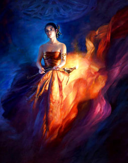 Heavenly Light - Huge Limited Edition Print - Jia Lu Heavenly Light - Huge Limited Edition Print - Jia Lu
