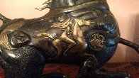 Black Horse Bronze Sculpture 1988 20 in Sculpture by Tie-Feng Jiang - 4 Black Horse Bronze Sculpture 1988 20 in Sculpture by Tie-Feng Jiang - 4