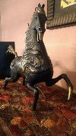 Black Horse Bronze Sculpture 1988 20 in Sculpture by Tie-Feng Jiang - 1 Black Horse Bronze Sculpture 1988 20 in Sculpture by Tie-Feng Jiang - 1