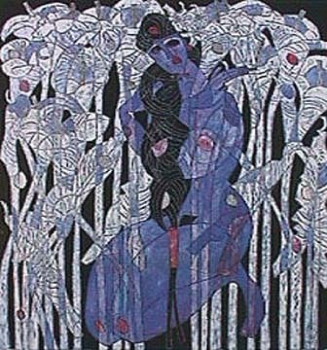 Calla Lilies 1987 Limited Edition Print by Tie-Feng Jiang Calla Lilies 1987 Limited Edition Print by Tie-Feng Jiang