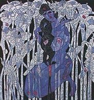 Calla Lilies 1987 Limited Edition Print by Tie-Feng Jiang - 0 Calla Lilies 1987 Limited Edition Print by Tie-Feng Jiang - 0
