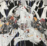 Girl of Suchou Deluxe 1987 Limited Edition Print by Tie-Feng Jiang - 0 Girl of Suchou Deluxe 1987 Limited Edition Print by Tie-Feng Jiang - 0