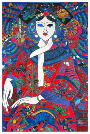 Empress 1991 Limited Edition Print - Tie-Feng Jiang