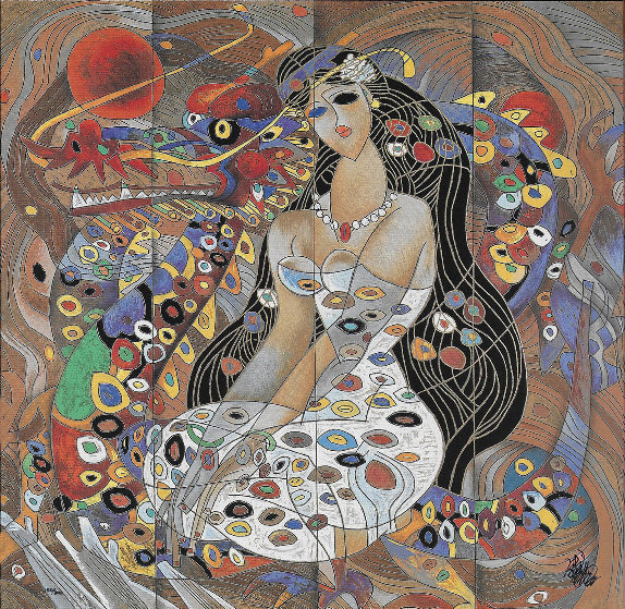 Dragon Bride 1998 Limited Edition Print by Tie-Feng Jiang Dragon Bride 1998 Limited Edition Print by Tie-Feng Jiang