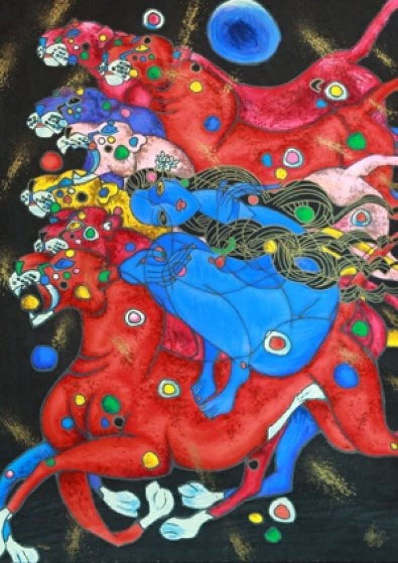 Panthers 1994 Limited Edition Print by Tie-Feng Jiang Panthers 1994 Limited Edition Print by Tie-Feng Jiang